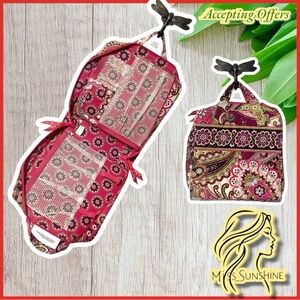 Vera Bradley - ID case, pen pouch campus helper + several mesh pouches hard case